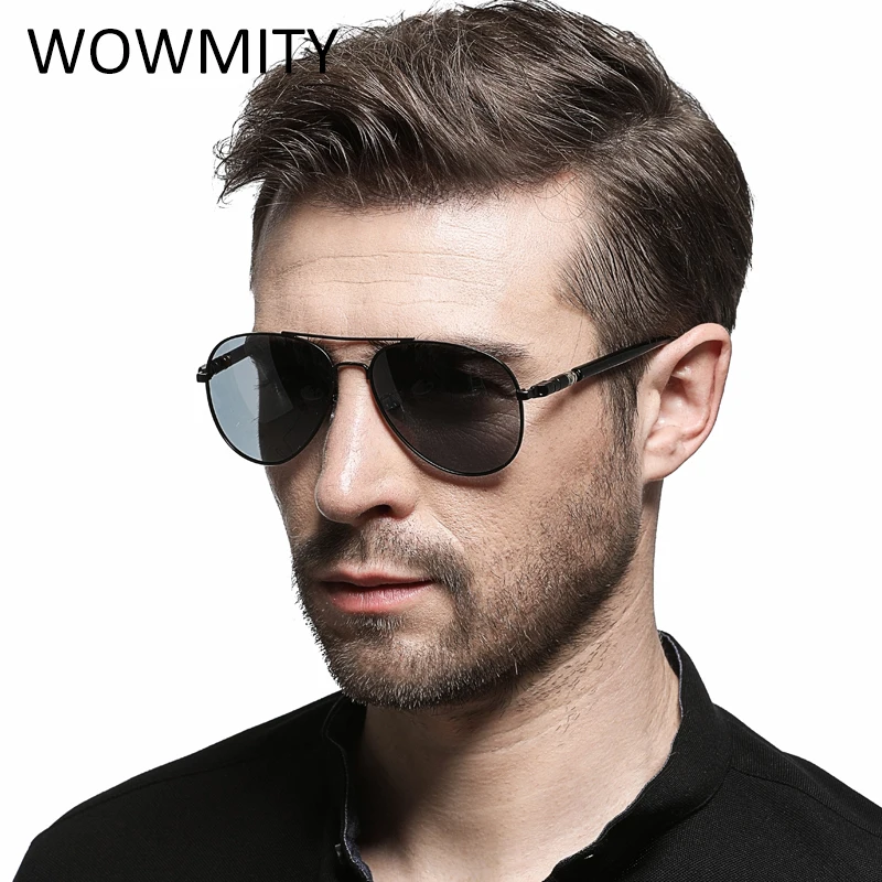 WowMity HD поляризованные Для мужчин солнцезащитные очки Винтаж Вождение