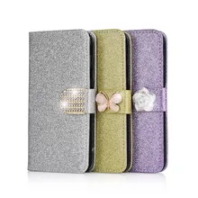 ZOKTEEC For Redmi 5 Plus High Quality Fashion Bling Diamond Glitter PU Leather Flip Case For Redmi 5 Plus Cover with Card Holder high quality flip open pu pc case w card slots for 5 5 iphone 6 plus deep blue