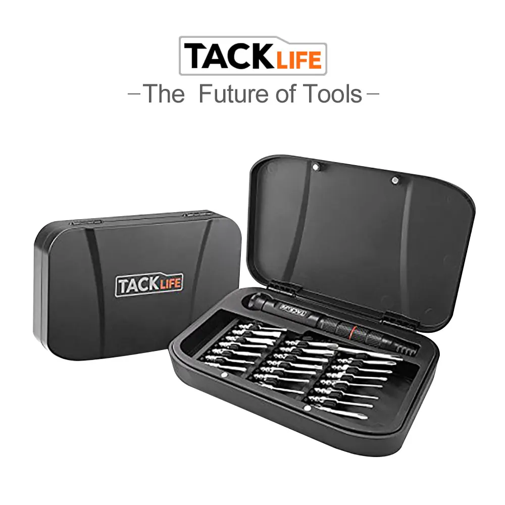 Tacklife HPSB1B Precision Screwdriver Set 23 in1 Mini Screwdriver Set
