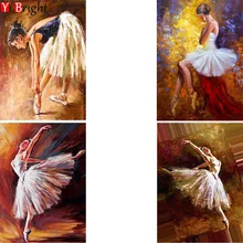 Алмазная мозаика фото на заказ квадратные Стразы танец мечта 5D DIY алмазная живопись рукоделие вышивка крестиком подарок LWR