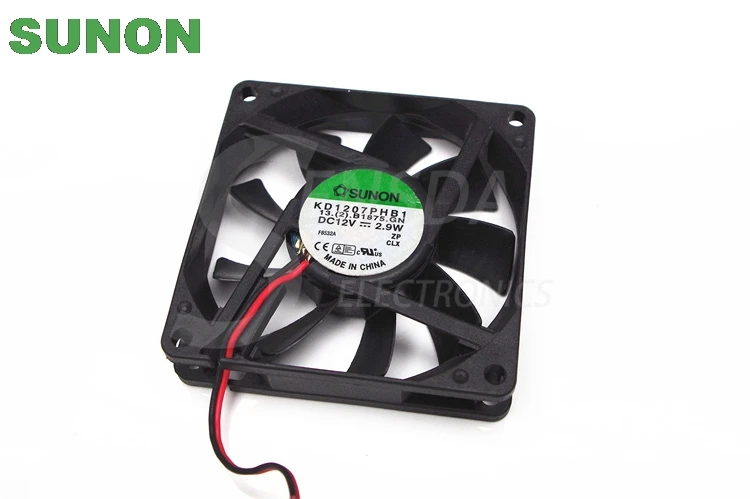 Вентилятор охлаждения SUNON KD1207PHB1 70 мм 7 см постоянный ток 12 В 2 9 Вт 7015 70x70x15 мм|cooling
