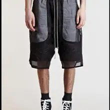 27-44 мужские шорты двухслойная пряжа тонкие дышащие повседневные шорты плюс размер tide hairstylist одежда летняя Новинка