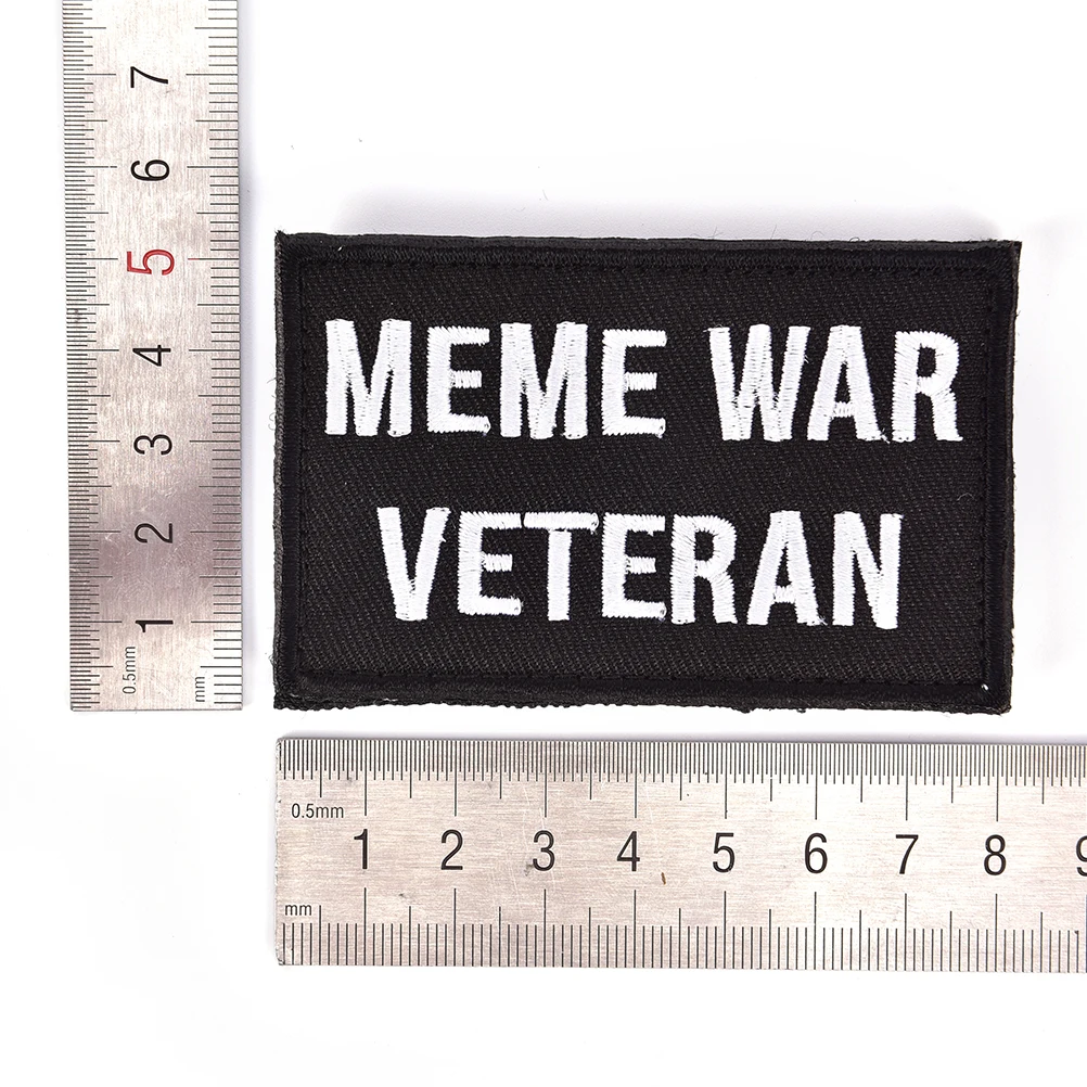 Для одежды куртки джинсы аксессуары тактические с вышивкой Meme War патч значки