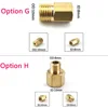 PCP Copper Double End Male Plug Quick Coupler Connector M10x1 M8x1 Female Male Thread Air Socket Connection Fittings ► Photo 3/6