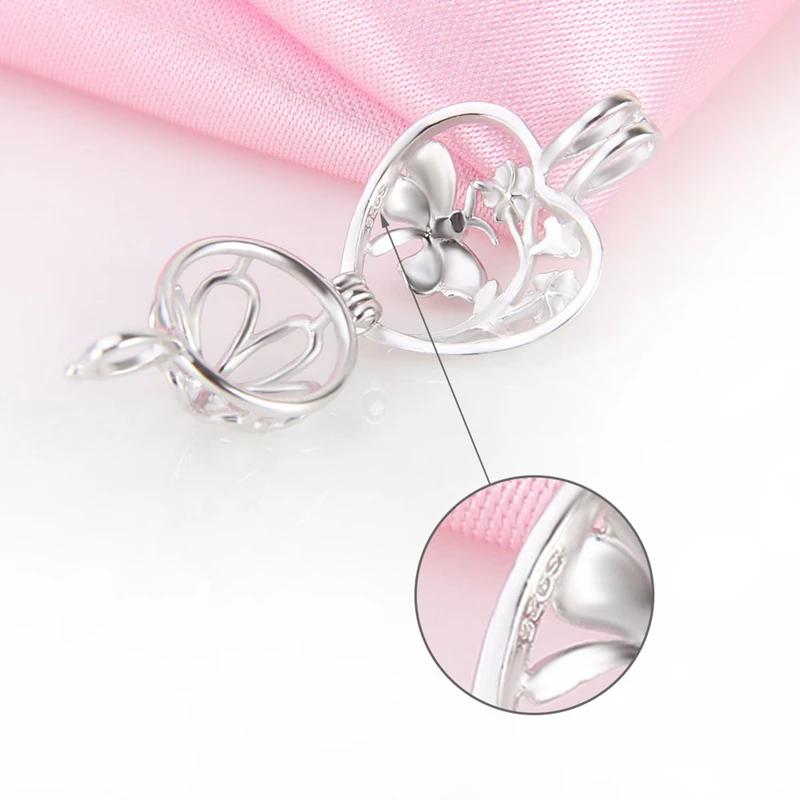 Женский кулон в форме бабочки CLUCI серебро 925 пробы с жемчугом|necklace fashion|pendant pearl