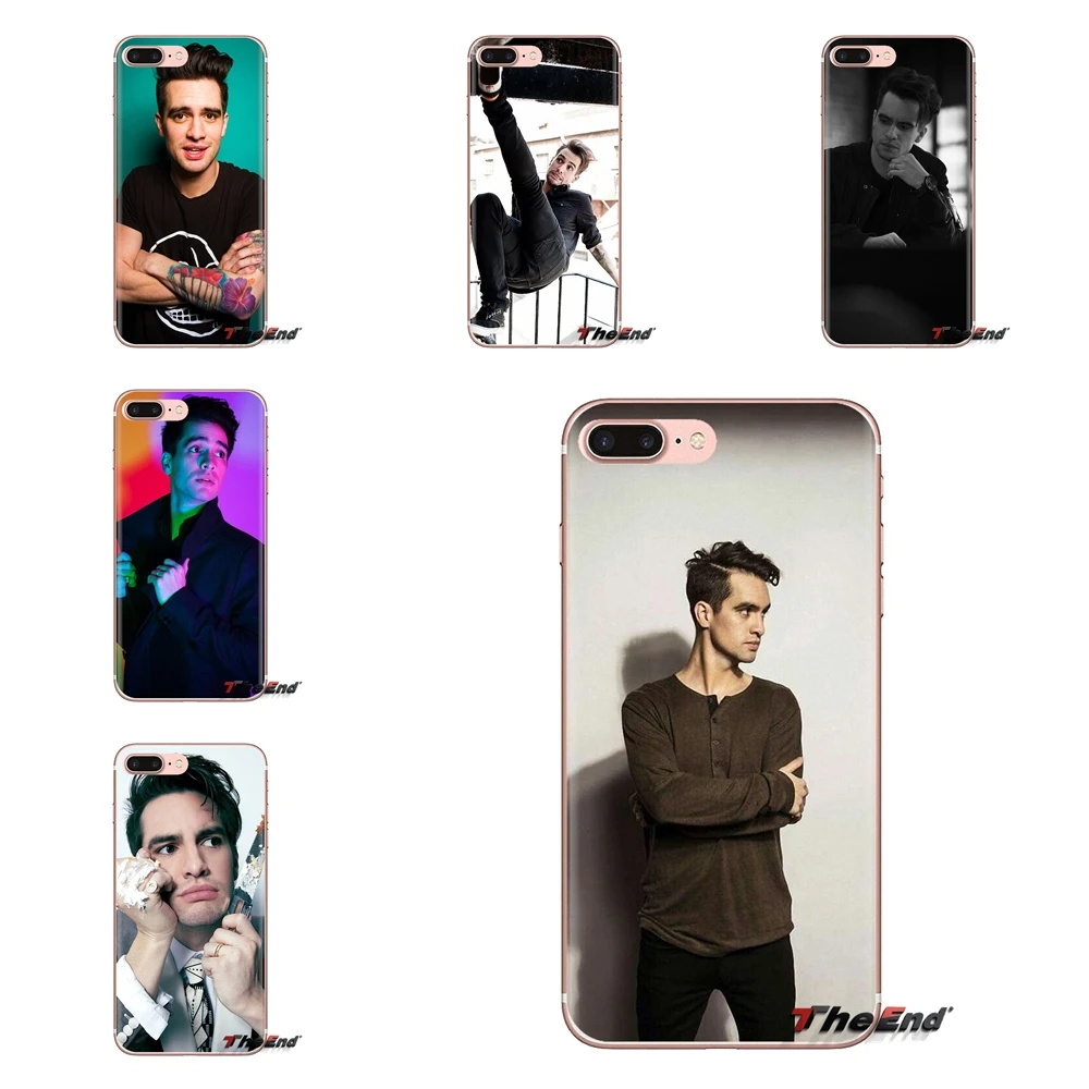Silicone Phone Covers Brendon Urie Panic! At The Disco For Samsung Galaxy S3 S4 S5 Mini S6 S7 Edge S8 S9 S10 Plus Note 3 4 5 8 9 |