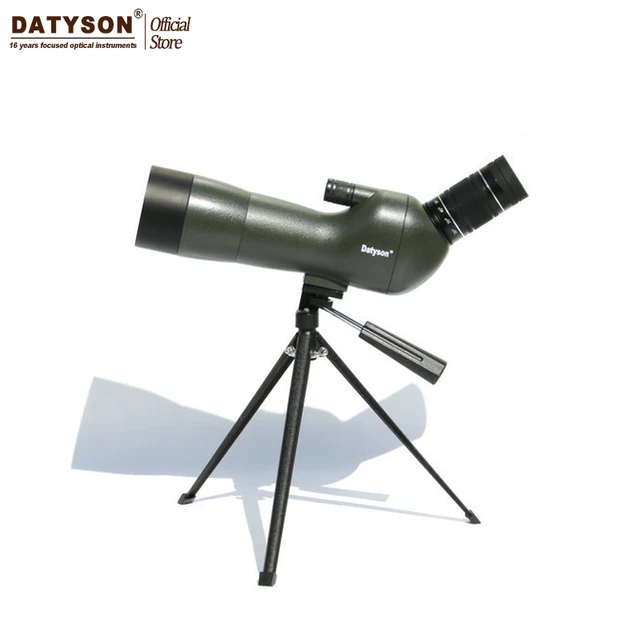 Cheap Datyson 20-60x60AE Waterproof Angled Spotting Scope with Tripod Optics Zoom Outdoor Viewing Bird Watching Telescope Army Green