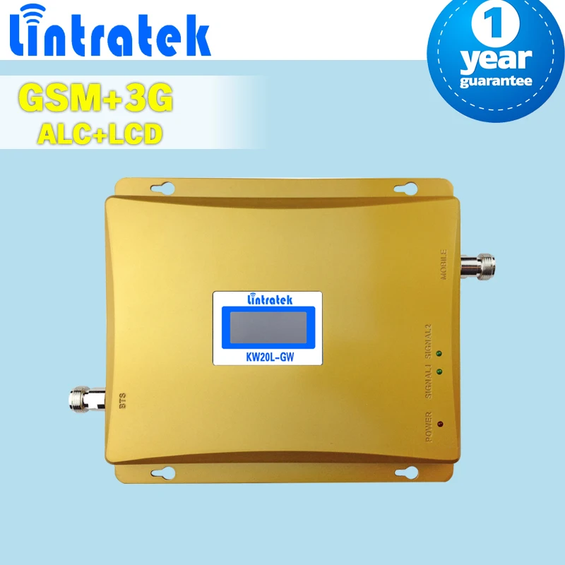 Двухдиапазонный 2G GSM 900 3g Сотовый усилитель сигналов ЖК дисплей + 2100 (Band 1)