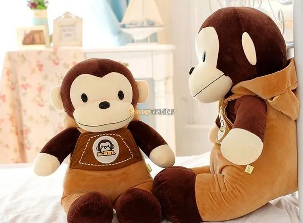 Fancytrader 26''65 Jumbo Super Funny Plush Soft Stuffed Braces Monkey,Free Shipping FT50230 (4)