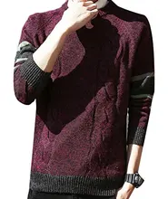 Men’s Warm Long Sleeve Pullover Blouse Sweater Autumn Winter for man Sweater Long Sleeve
