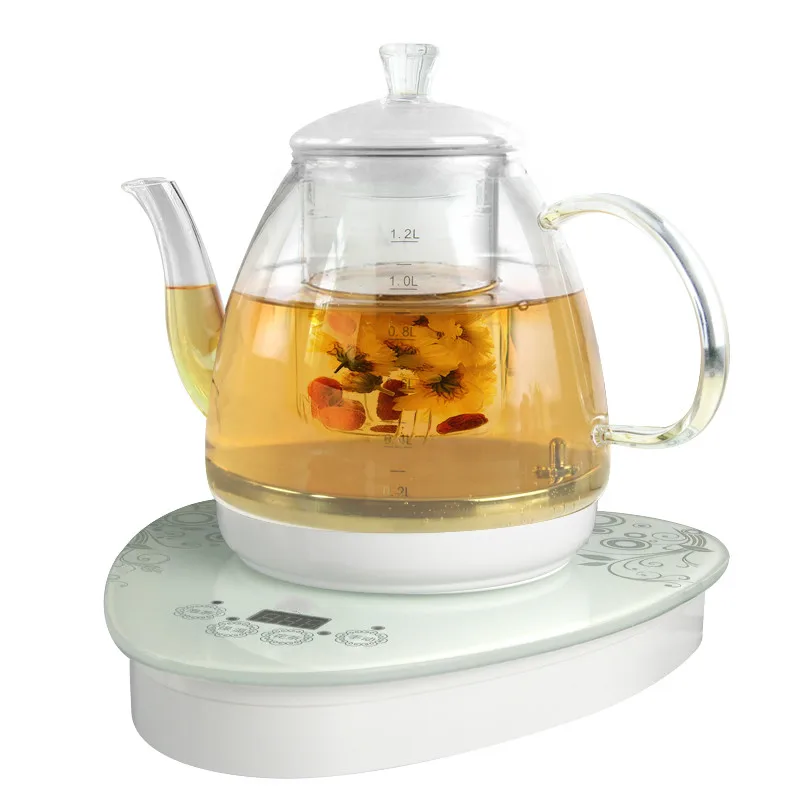 Electric Kettle Glass Raised Pot Split Body Electric Kettle, Fully