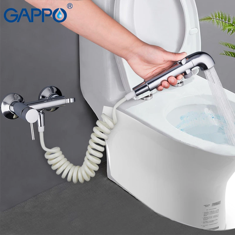 Gappo ビデ教徒のシャワートイレスプレー蛇口トイレシャワービデウォールハンドシャワータップ ビデ Aliexpress