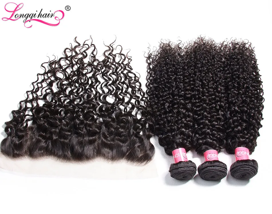 brazilian curly hair bundles with closure (8)