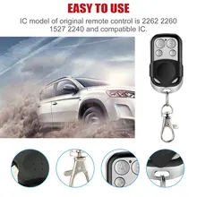 433 MHz RF 4 Channel Cloning Duplicator Key Fob A Distance Learning Electric Garage Door Controller IC Model 2262 2260 1527 2240