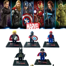 Avengers 3 Infinito Figura de Ação de Guerra Black Panther Brinquedos Marvel Thanos Gamora Hulk Blocos de Construção Compatíveis com LegoINGlys