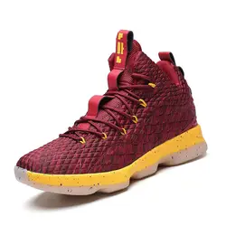 Новая баскетбольная обувь для мужчин Удобная Амортизация спортивная обувь женская уличная спортивная обувь Lebron James 13 дышащие кроссовки
