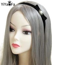 Yiyaofa ручная работа, элегантные повязки на голову, аксессуары для волос, винтажные Женские аксессуары, цветочные украшения для волос, YFD-03