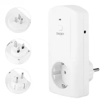 

TS-5000 WiFi Temperature Humidity Control Timing Socket Wireless APP smart Remote Control Smart Timing Switch Socket