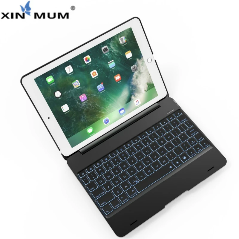 XIN-MUM Беспроводной Bluetooth клавиатура чехол для iPad Air 2 Защитная ABS чехол для Apple iPad Pro 9,7 дюймов для iPad air 1