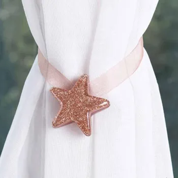 

2pieces/lot Simple magnet curtain buckle curtain hook magnetic curtain strap curtain hook wall hook drapery holdbacks