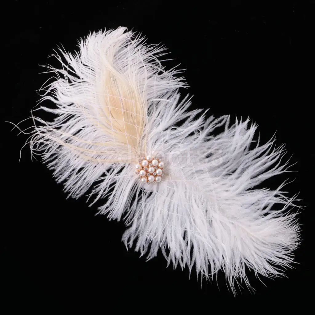 Goede Vrouwen Meisjes Veer Haar Clip Hoofddeksel Tovenaar Wedding Party Kostuum