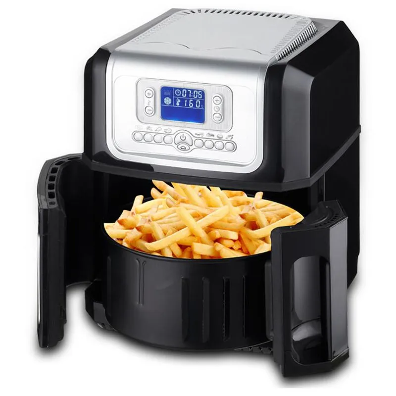 

220V 1400W LCD Third Generation Intelligent 3.2L Large Capacity Without Oil Electric Deep Fryer Electric Oven Baking