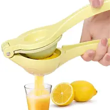Цитрусовая ручная соковыжималка оригинальная ручная соковыжималка для лимона ручной Оранжевый цитрусовый Лайм соковыжималка пресс Премиум качество кухонный инструмент желтый
