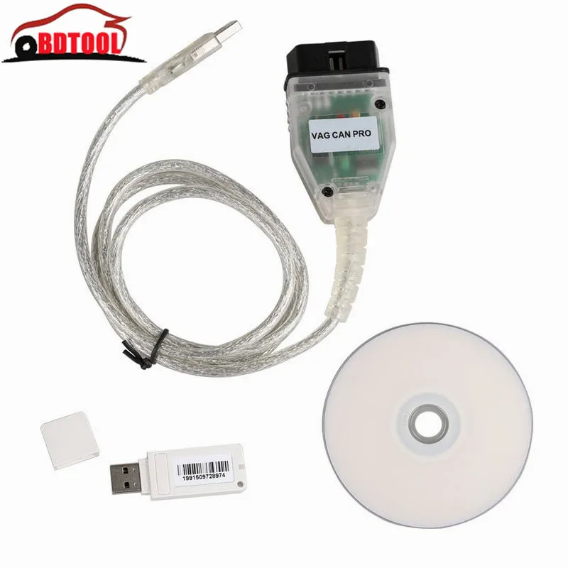 

5pcs OBD2 Diagnostic VCP VAG CAN PRO V5.5.1 with FTDI FT245RL Chip VCP Scanner Support Can Bus UDS K Line VAG CAN PRO