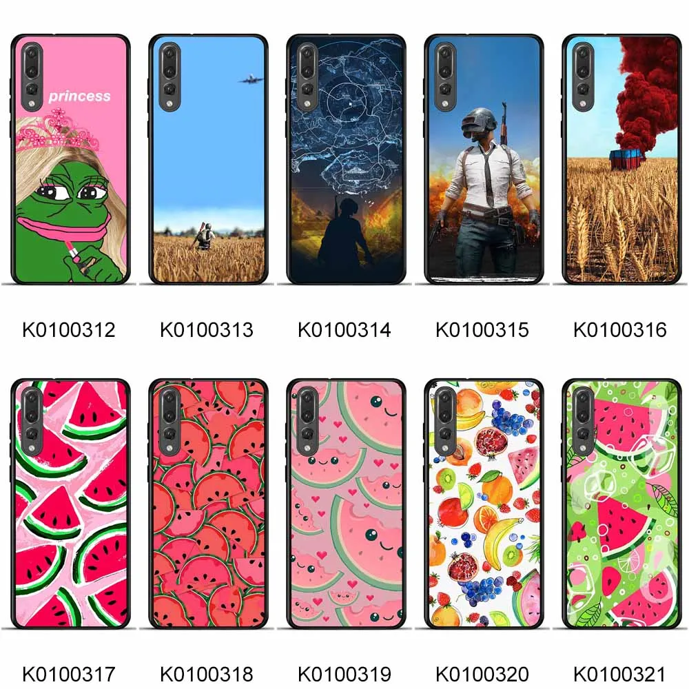 

Pattern Phone Case for Huawei P10 Lite Case Print Phone Back Cover for Huawei P8 P9 P10 M10 M20