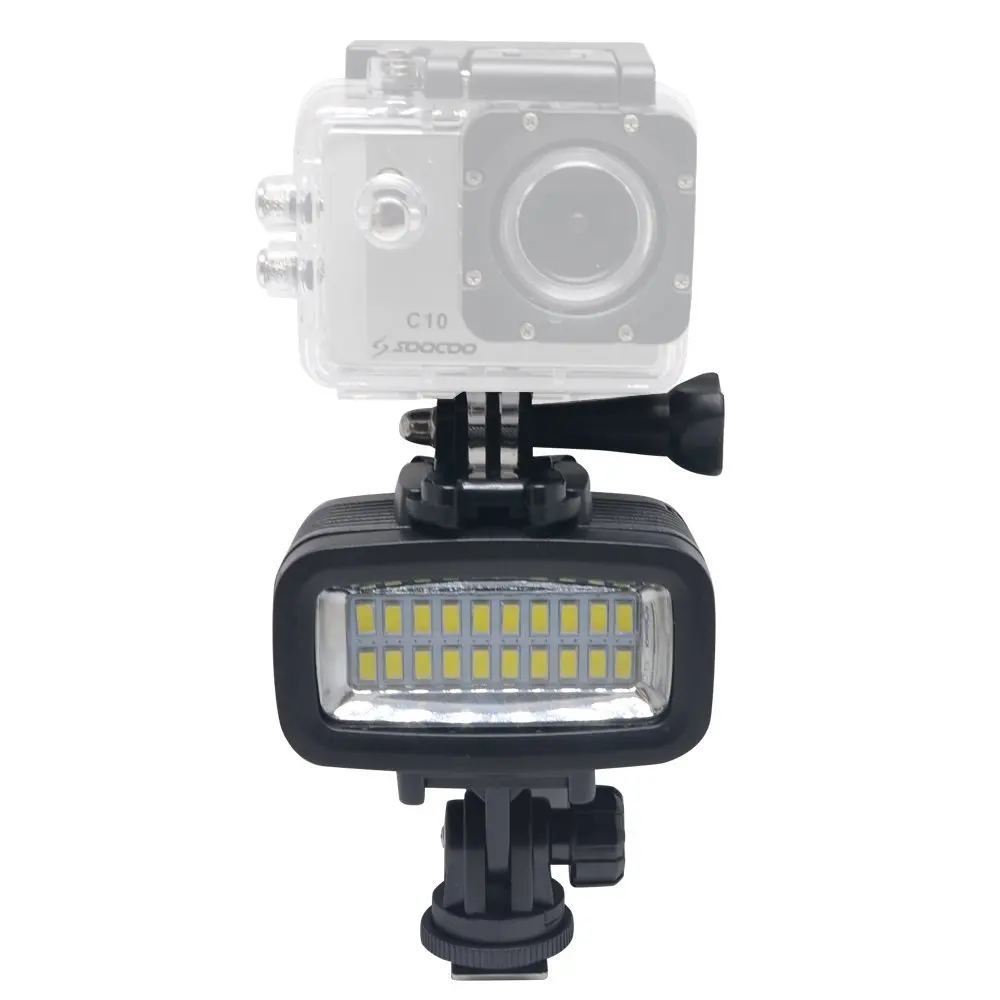 40M-Diving-LED-Video-Light-Underwater-Gopro-20-LED-Light-130ft-Waterproof-Lighting700LM-for-GoPro-Hero
