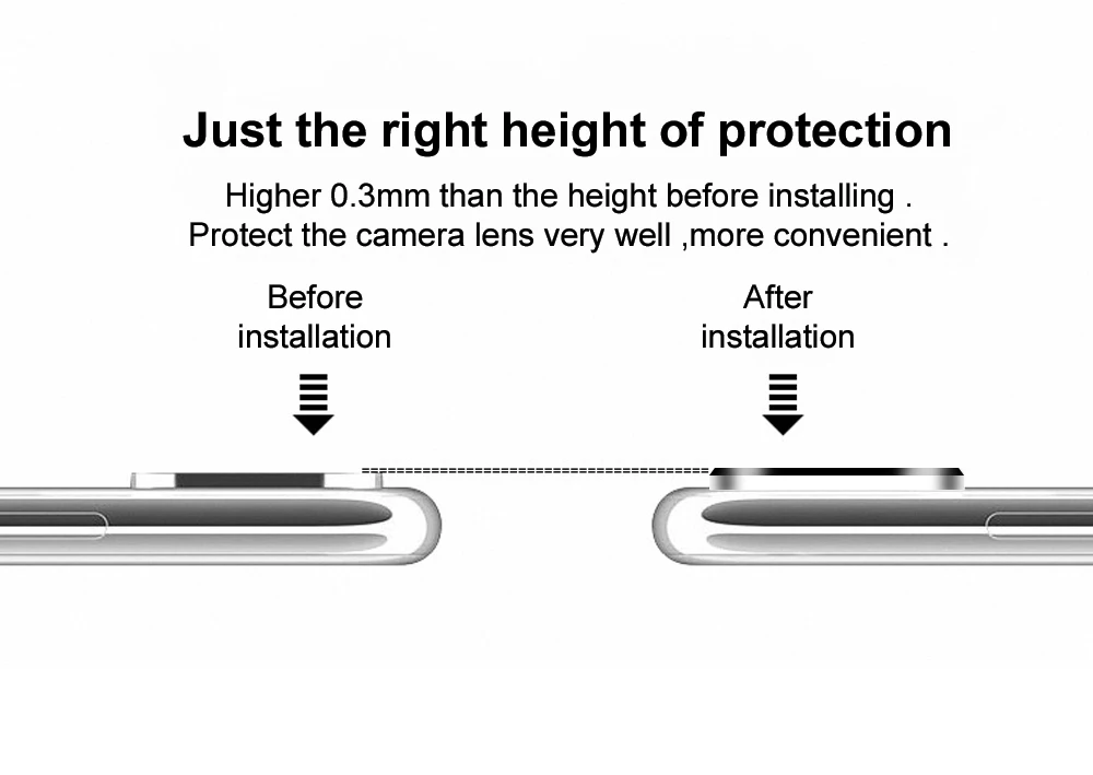 Ascromy Aluminum Alloy Rear Camera Lens Metal Protector Protection Ring For Huawei Mate 20 Pro X Mate20 Soft Tempered Glass Film Accessories (4)