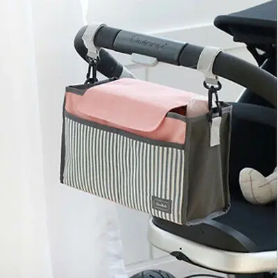 Baby Diaper Bag Portable Stroller Pram Nappy Changing Organizer Insert Storage