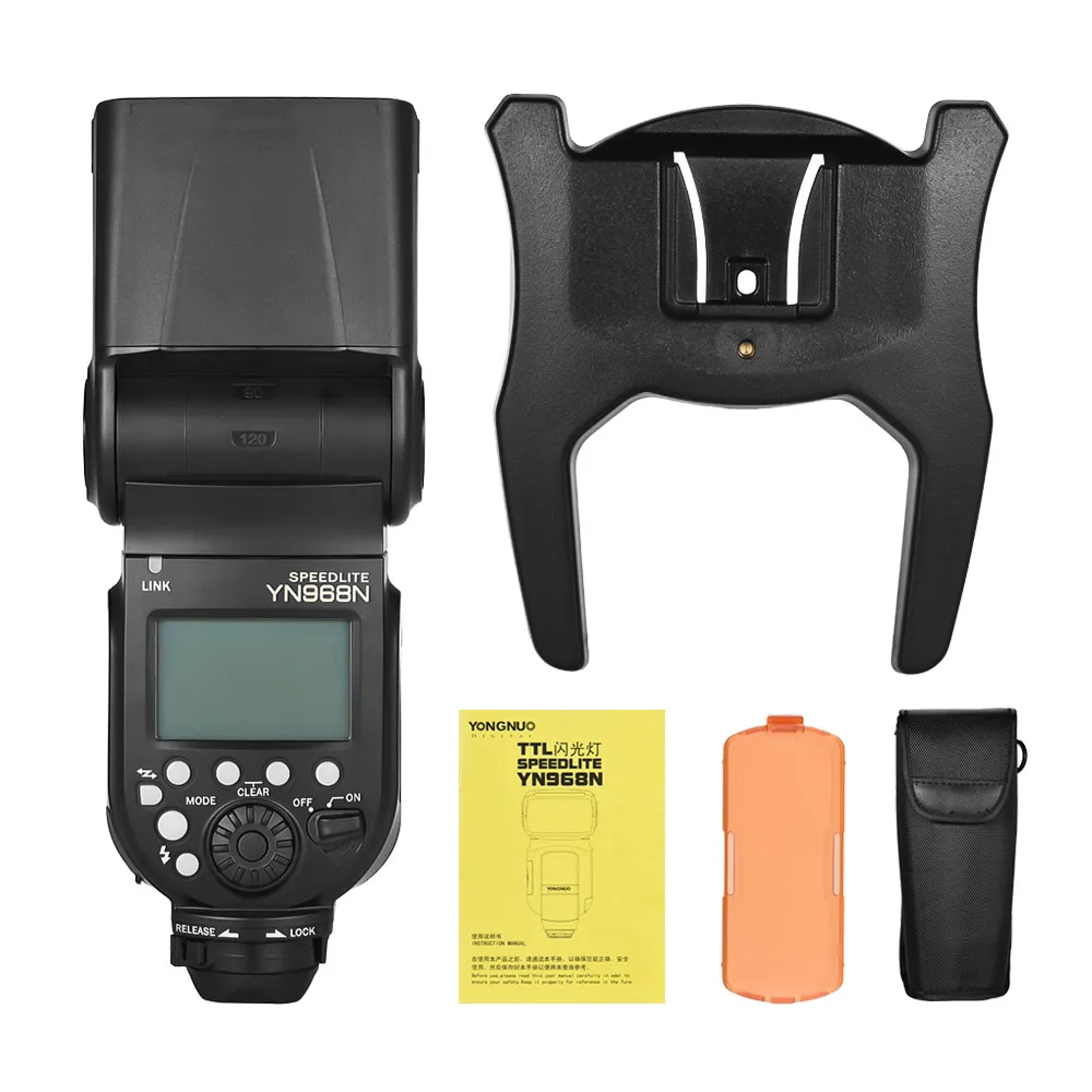 Беспроводная вспышка YONGNUO YN968N Speedlite светодиодсветильник YN968 TTL для Nikon D7500 D3400 D7200