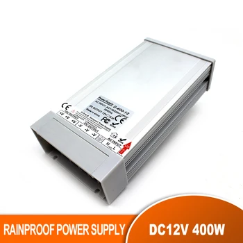 

Single Ouput Switching power supply DC12V 33.3A 400W Rainproof Driver Transformers AC-DC Outdoor SMPS for LED Strip Light Lamp