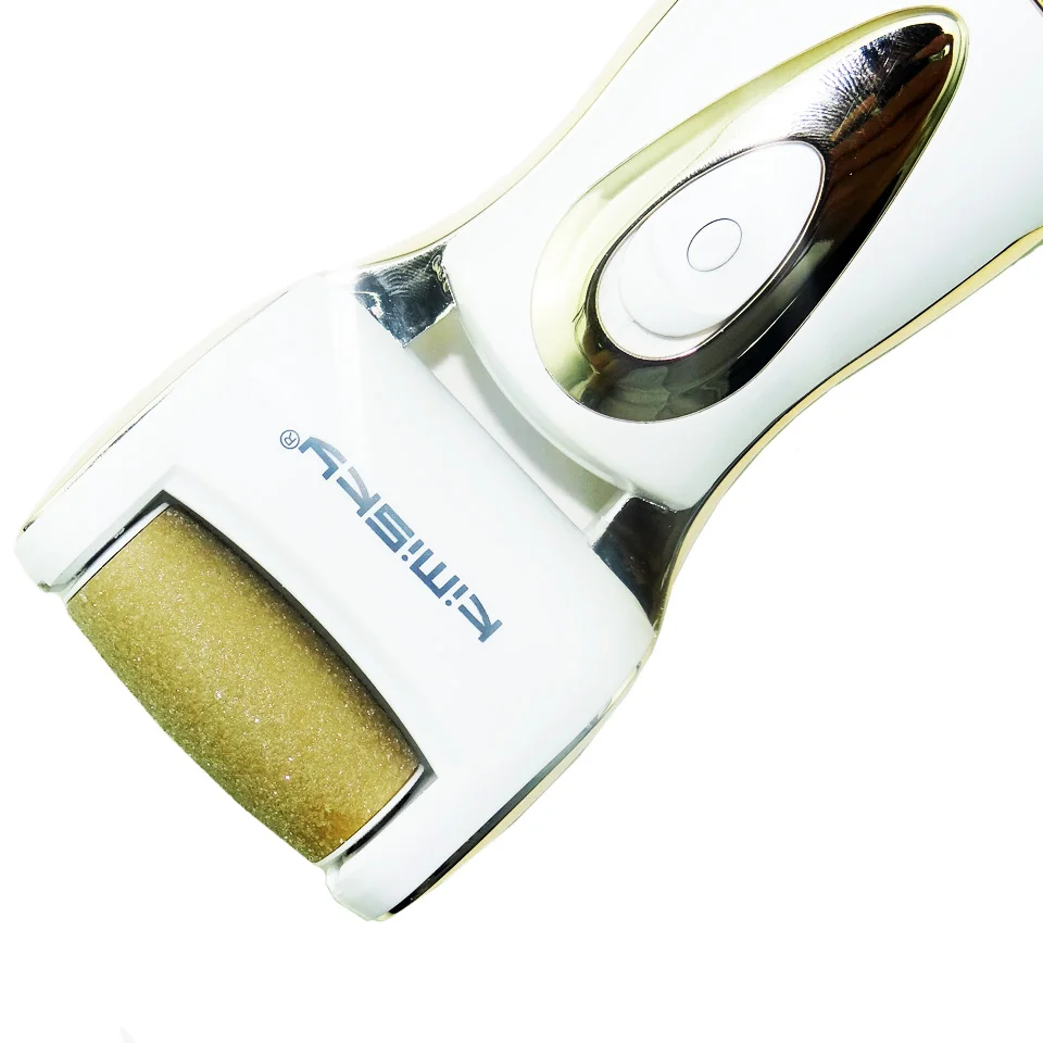 Ferramenta de Cuidados com os Pés pé para pé Pele + 5 Ouro Ferramentas Pedicure Elétrica Pedicura Veludo Suave Máquina Calo Removedor Arquivo Calcanhar Cabeças 15 com os pés pedicura veludo suave máquina