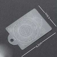 New 10Pcs Nail Stamping Plates Set Stamper Scraper Nail Polish Stamp Mold DIY Plastic Nail Art Templates Stencil Equipments Sets 2