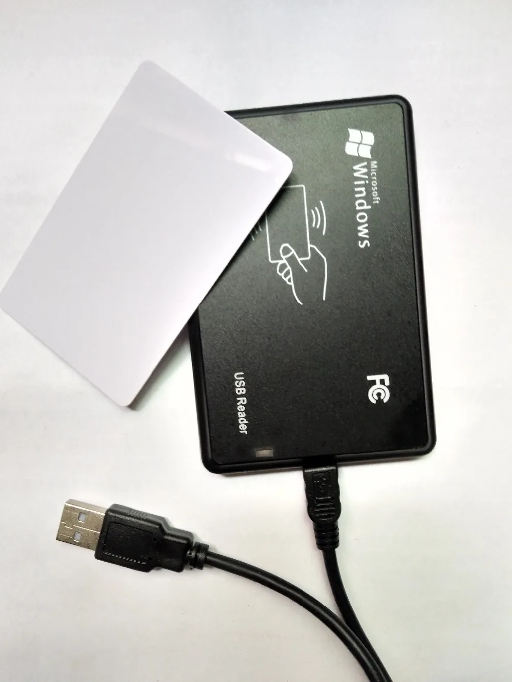 USB Интерфейс ISO14443A 13,56 МГц Rfid считыватель HF Rfid смарт-микрозазор IC Card Reader поддерживает Win8/Android Системы