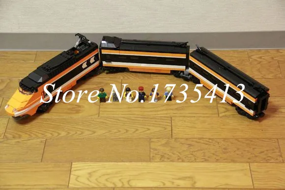 

LEPIN 21007 1068pcs Technic Series Horizon Train The Model Building Kits minis Blocks Bricks Children Toy Gift With 10233