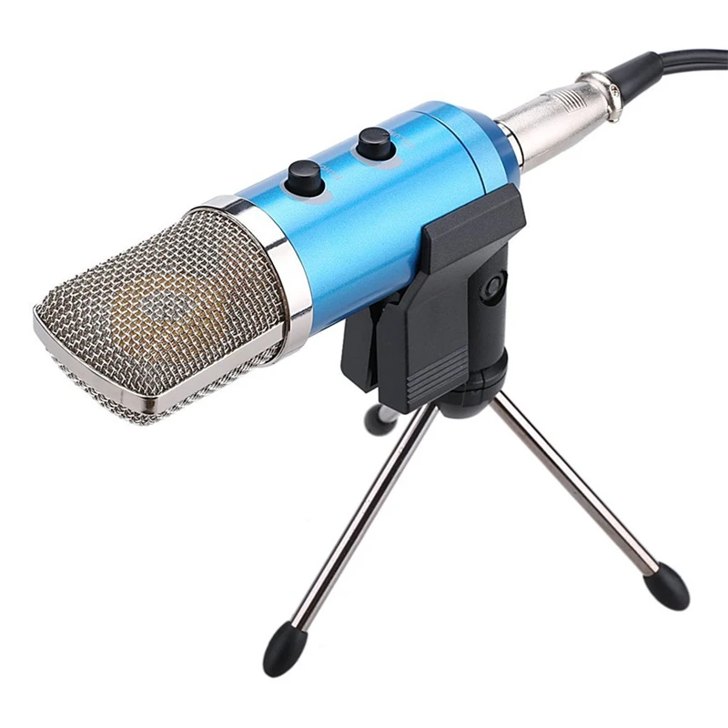 

MK-F100TL Professional Condenser Microphone Wired Handheld Audio Studio Sound For Recording Computer Karaoke Microfono MK-F100TL