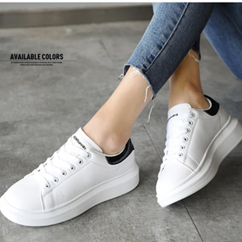 

Spring Autumn New Designer White Shoes Female Sneakers Fashion Women Sport Casual Shoes Female Shoes Woman