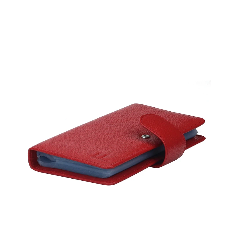 114 Slots Genuine Leather Credit Card Holder Business Card Case High Quality Bank/ID Holder Luxury Bags Large Capacity