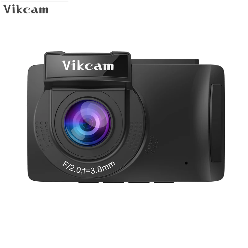 Vikcam GS60 au3515 2.7 дюйм(ов) ЖК-дисплей Видеорегистраторы для автомобилей 1080 P GPS 130