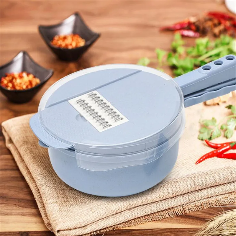 9 IN 1 Multi function Easy Food Chopper Carrot Potato Grater Manual