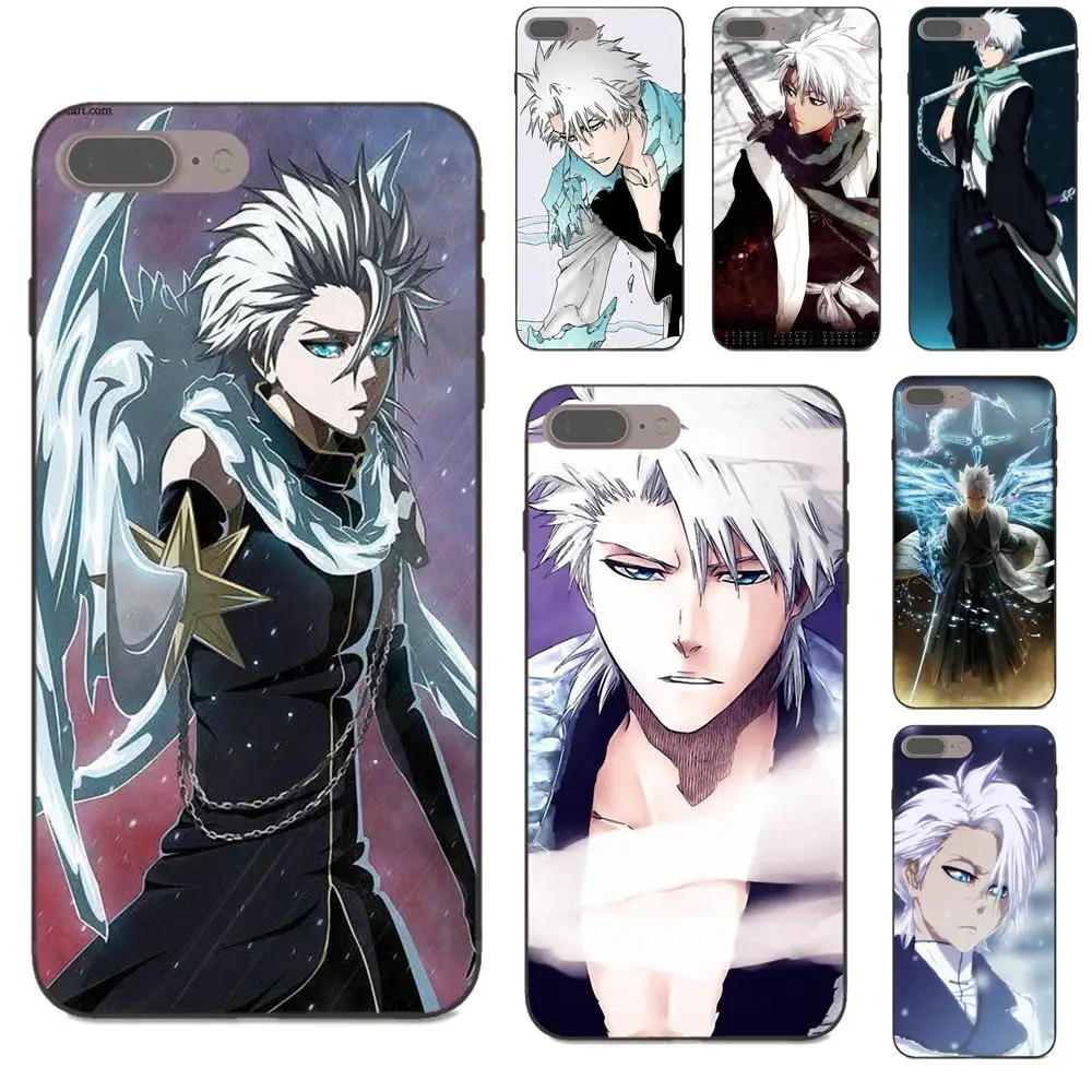 

For Huawei Honor 6A 7A 7X 8A 8C 8X Mate 9 10 20 P8 P10 P20 P30 Lite Pro 2017 TPU Covers Anime Bleach Hitsugaya Toushirou