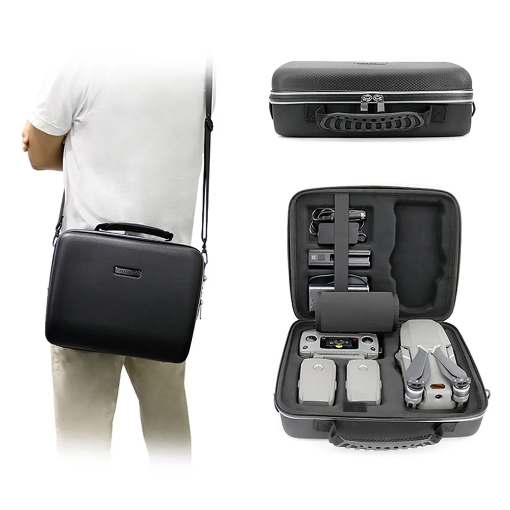 New DJI EVA Waterproof Portable Shoulder Bag for Mavic 2 Zoom Pro &amp Battery Remote Charging Accessories Storage Safety Case |