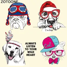 ZOTOONE нашивки с героями мультфильмов, нашивки с теплопередачей для украшения одежды, сделай сам, нашивки с железом, наклейки на заказ, аппликация на футболку