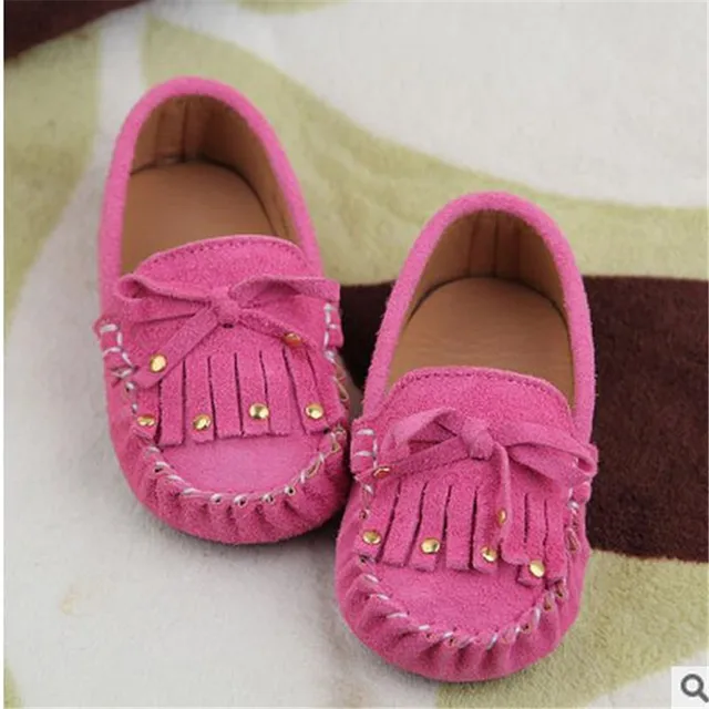 Child casual shoes rivet suede Moccasins baby shoes 1 3 years old shoes
