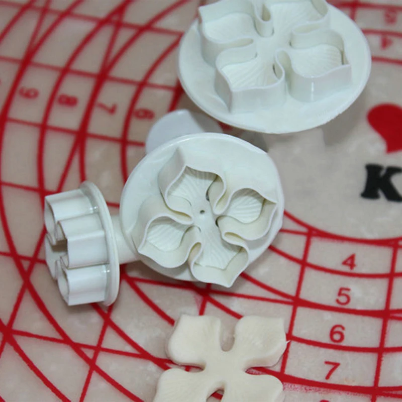 Кухонные инструменты для выпечки тортов 3 шт./компл.|cake tools|plunger cuttercutter flower |