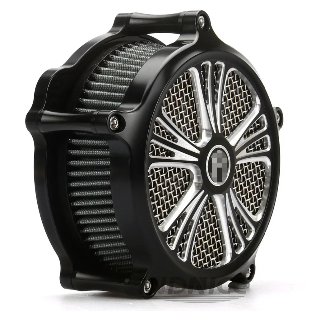 

CNC Domino Air Cleaner For harley gray filter For harley sportster xl883 1200 air filters sportster 883 1991-2022