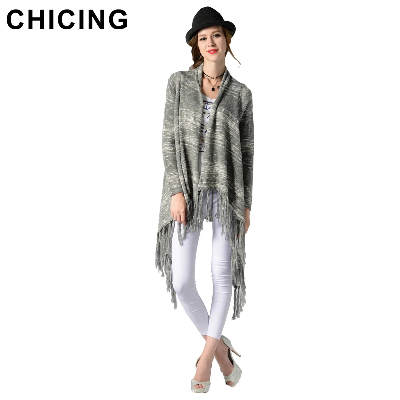tassel cardigan sweater